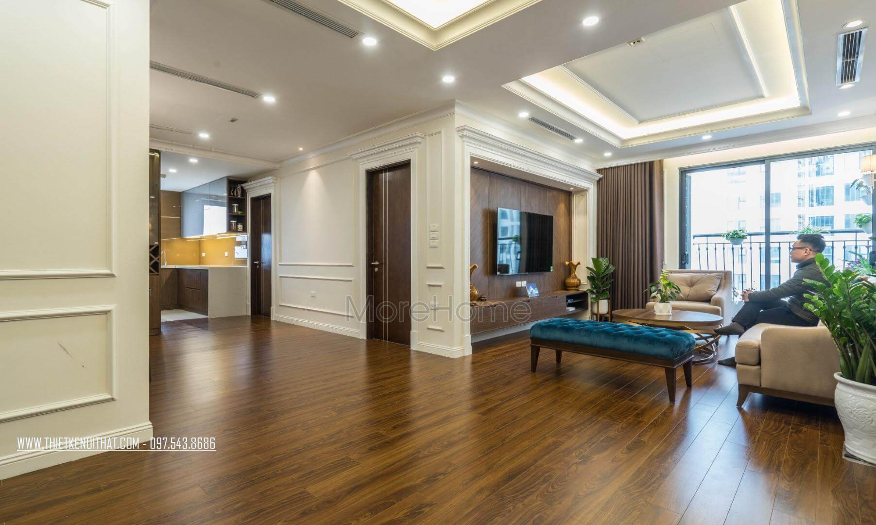 Thi công nội thất chung cư hiện đại