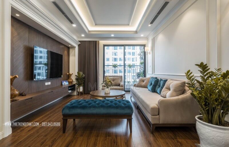 Thi công nội thất chung cư hiện đại